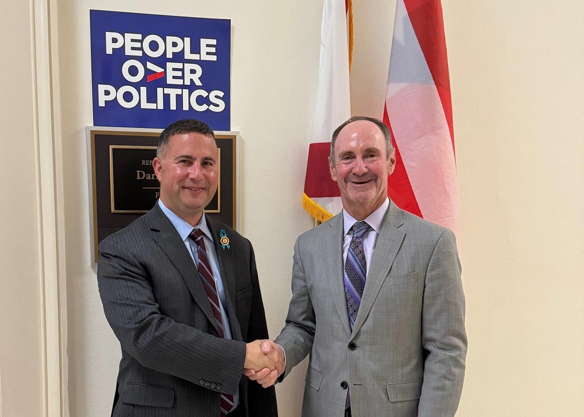 Congressman Darren Soto and Dr. Larry Moss